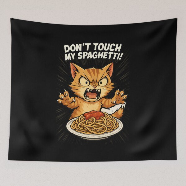 Item preview, Spaghetti Rage – Anime Cat Attack! designed and sold by CesArt  D..