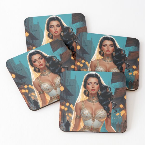 Item preview, Egyptian Pin-Up in Cairo Souk designed and sold by elissiart.
