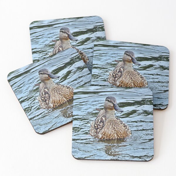 Item preview, Female Duck Enjoying the Water designed and sold by fundingafuture.
