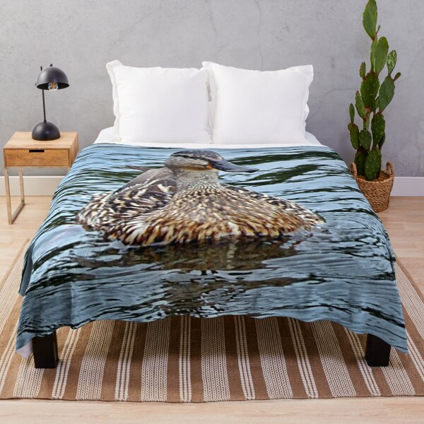 Item preview, Female Duck Enjoying the Water designed and sold by fundingafuture.