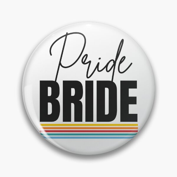 Item preview, Pride Bride LGBTQ Wedding Tee designed and sold by 347455 Apparel.