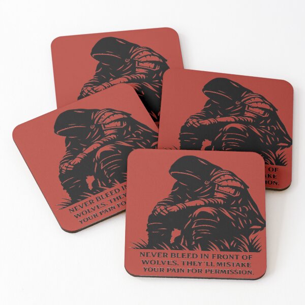 Item preview, Lone Warrior Wolf Quote SVG | Dark Medieval Knight Art | Alpha Mentality Motivational Vector | Strength Through Struggle Design designed and sold by MacksMerch.