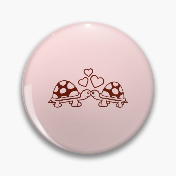 Item preview, 2 Tortoise Turtle Love Couple Kissing Romantic Valentine's Day designed and sold by shirt-o-mat.