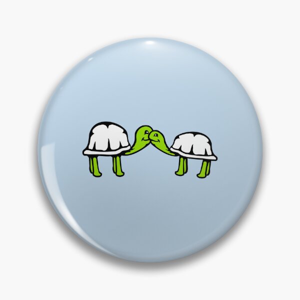 Item preview, 2 Turtle Love Couple Cuddling Romantic Valentine's Day designed and sold by shirt-o-mat.