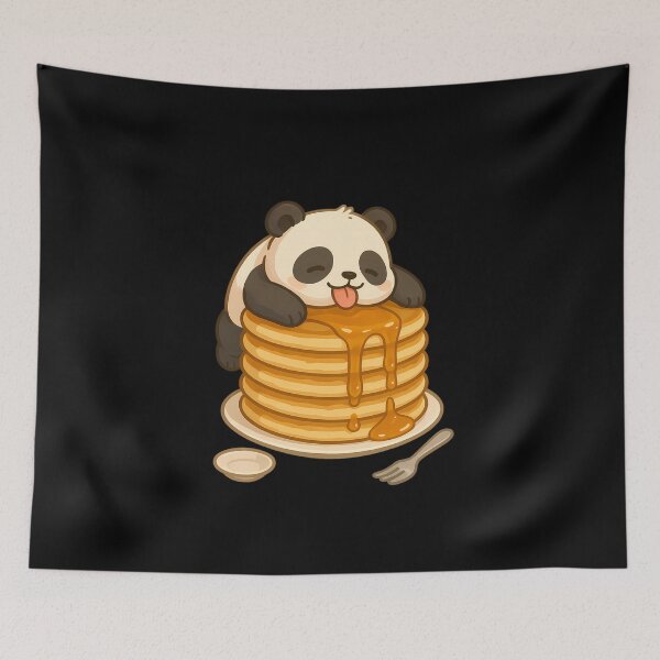 Item preview, Pancake Panda – Syrup Dreams designed and sold by CesArt  D..