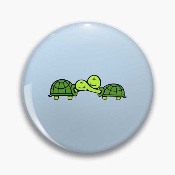 Item preview, 2 Turtle Love Couple Cuddling Romantic Valentine's Day designed and sold by shirt-o-mat.