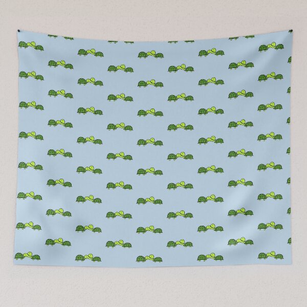 Item preview, 2 Turtle Love Couple Cuddling Romantic Valentine's Day designed and sold by shirt-o-mat.