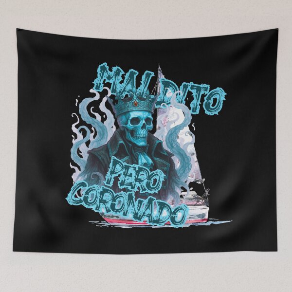 Item preview, King of the Cursed Sea (Spanish) designed and sold by II IRONSKULLS II.