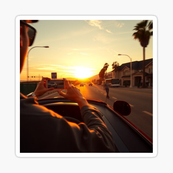 Item preview, California sunset 90's designed and sold by Dream-shopCR.