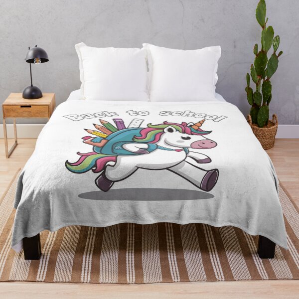 Item preview, Back to School Unicorn – Cute Colorful Student Design designed and sold by dijjaboutique.