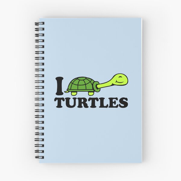 Item preview, I Love Turtle Tortoise Lover Heart Symbol Logo Comic designed and sold by shirt-o-mat.
