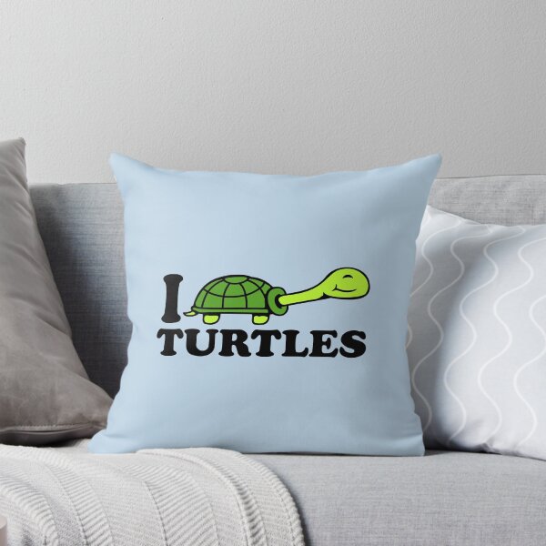 Item preview, I Love Turtle Tortoise Lover Heart Symbol Logo Comic designed and sold by shirt-o-mat.