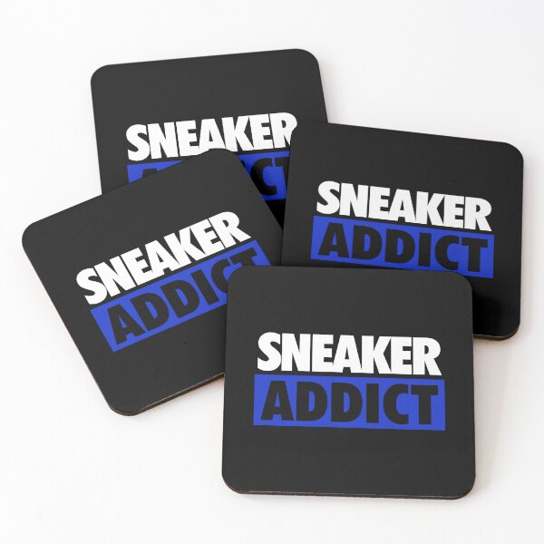 Item preview, Sneaker Addict White blue designed and sold by Tee4Daily.