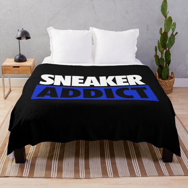 Item preview, Sneaker Addict White blue designed and sold by Tee4Daily.