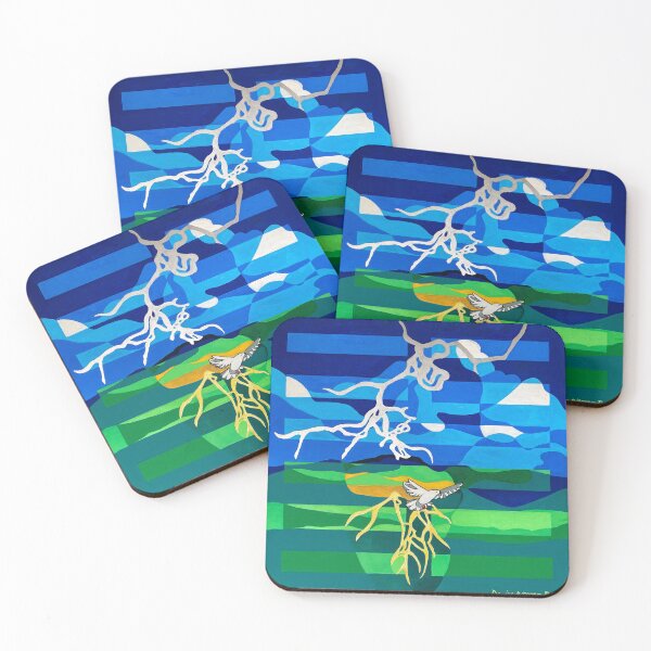 Item preview, Hexagram 62: Xiăo Guò (Small Traverses) designed and sold by Denise Weaver Ross.