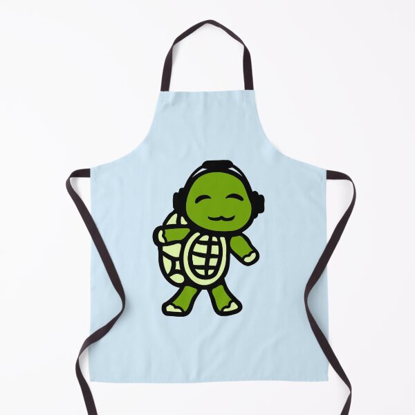 Item preview, Happy Turtle Music Listening Headphones Smiles Cute designed and sold by shirt-o-mat.