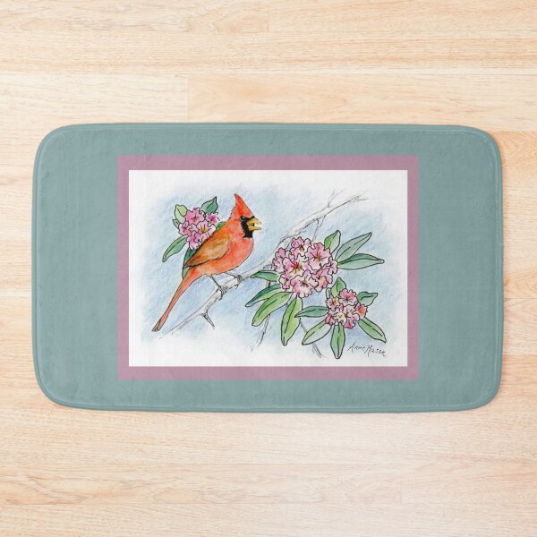 Item preview, West Virginia - state bird and flower designed and sold by Annie Mason Art.