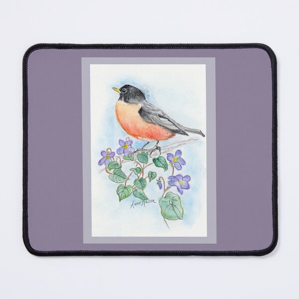 Item preview, Wisconsin - state bird and flower designed and sold by Annie Mason Art.