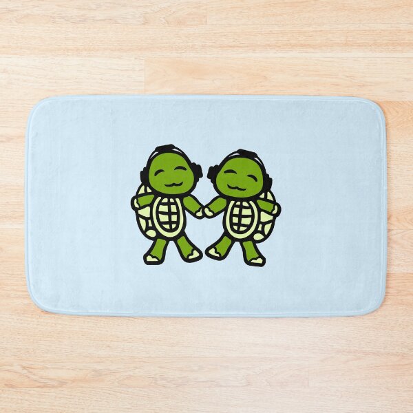 Item preview, 2 Happy Turtle Music Listening Headphones Smiles Team designed and sold by shirt-o-mat.