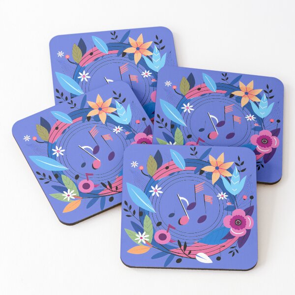 Item preview, Floral Symphony in Blue Bursts with Life designed and sold by ART ATTACK ZONE.