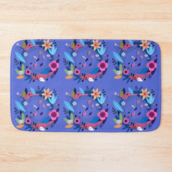 Item preview, Floral Symphony in Blue Bursts with Life designed and sold by ART ATTACK ZONE.