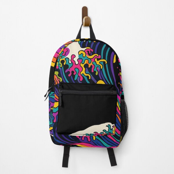 Item preview, Psychedelic Great Wave – Surreal Japanese Art designed and sold by paulo silveira.