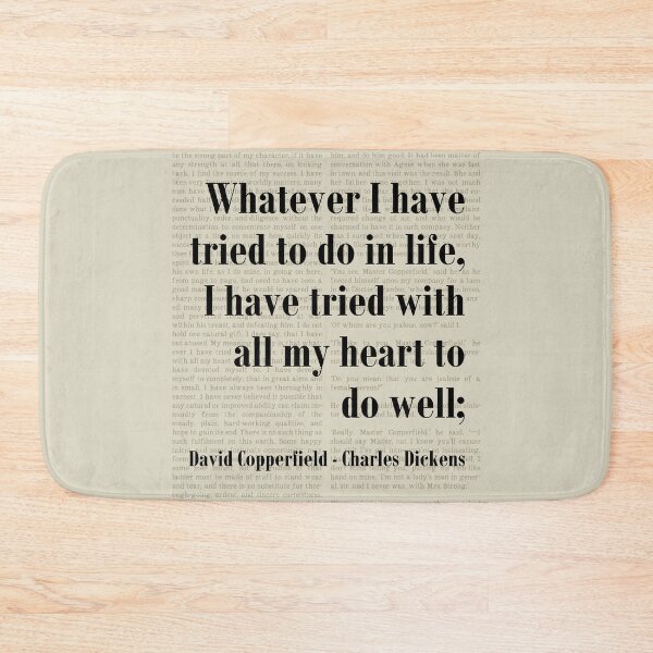 Item preview, All My Heart David Copperfield Charles Dickens Quote designed and sold by kakarikihill.