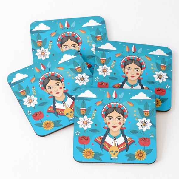 Item preview, Floral Warrior Finds Peace in Vibrant Serenity designed and sold by ART ATTACK ZONE.