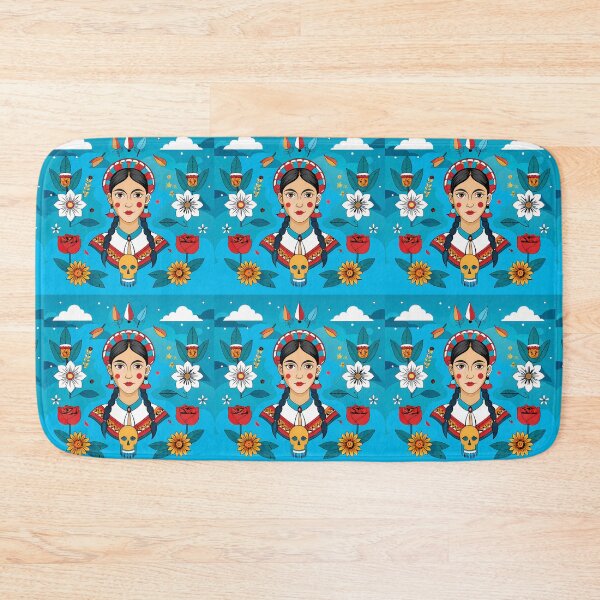 Item preview, Floral Warrior Finds Peace in Vibrant Serenity designed and sold by ART ATTACK ZONE.