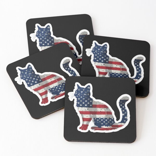 Item preview, Patriotic Flag Cat designed and sold by LewpyG.
