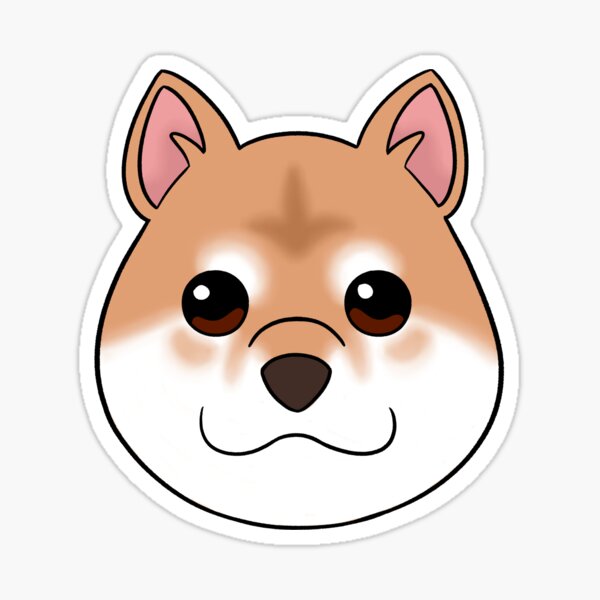 Aperçu de l'œuvre Abricot Shiba Inu créée et vendue par OliRoseArt.