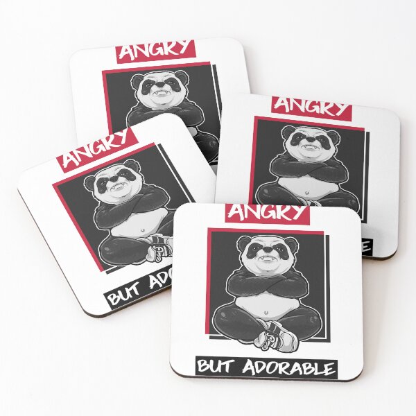 Item preview, Angry but adorable angry panda design designed and sold by MoMerch26.