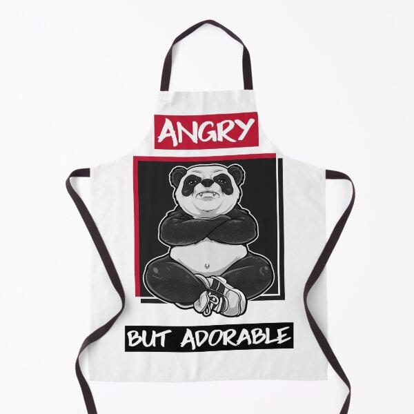 Item preview, Angry but adorable angry panda design designed and sold by MoMerch26.