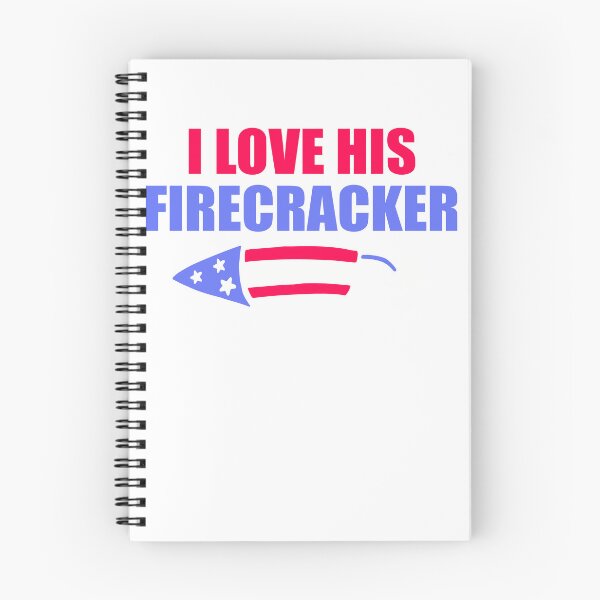 Item preview, I Love His Firecracker Matching Couple Women's 4th Of July Gear designed and sold by DynamicDesign.