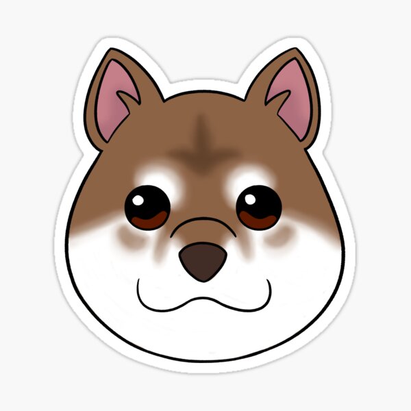 Aperçu de l'œuvre Shiba Inu brun créée et vendue par OliRoseArt.