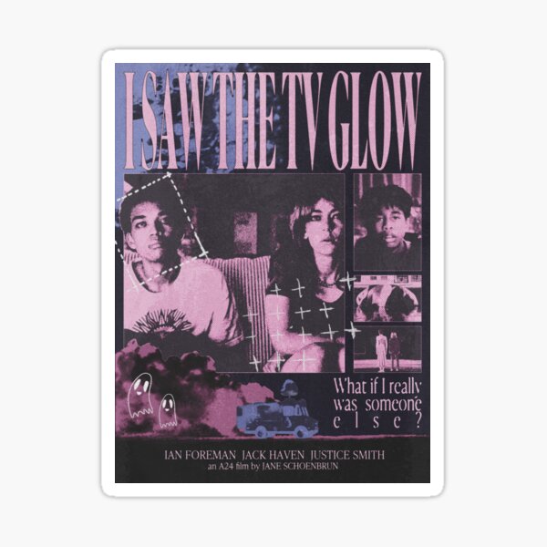 Item preview, I Saw the TV Glow film vintage design designed and sold by sailonboys.