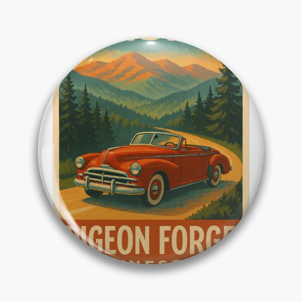Item preview, Pigeon Forge - Vintage Travel Poster designed and sold by becky207.