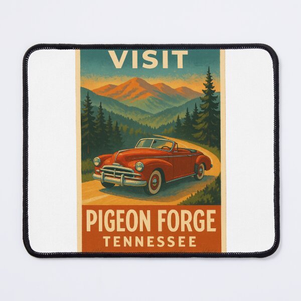 Item preview, Pigeon Forge - Vintage Travel Poster designed and sold by becky207.