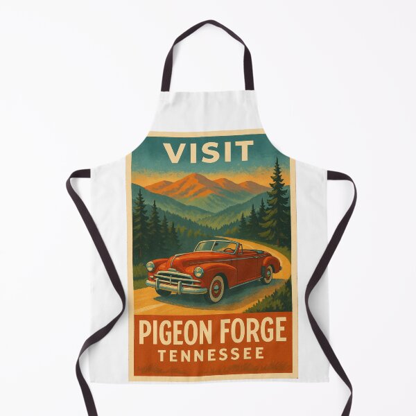 Item preview, Pigeon Forge - Vintage Travel Poster designed and sold by becky207.