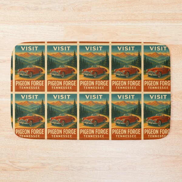 Item preview, Pigeon Forge - Vintage Travel Poster designed and sold by becky207.
