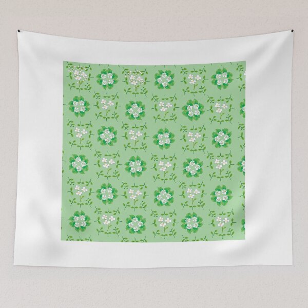 Item preview, Green Floral Printable Pattern designed and sold by Phoasa.