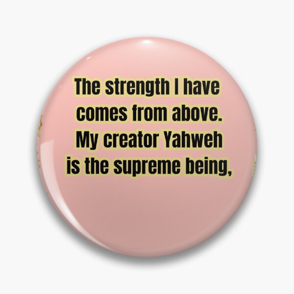 Item preview, My creator Yahweh designed and sold by Storevippink90.