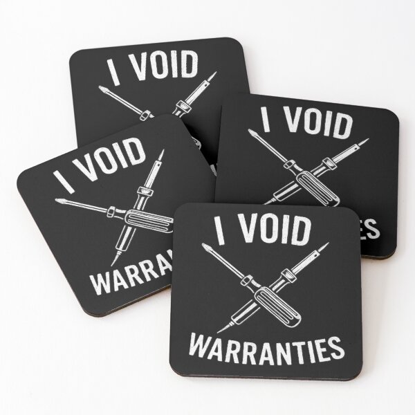 Item preview, I Void Warranties designed and sold by ZeroDayDesigns.