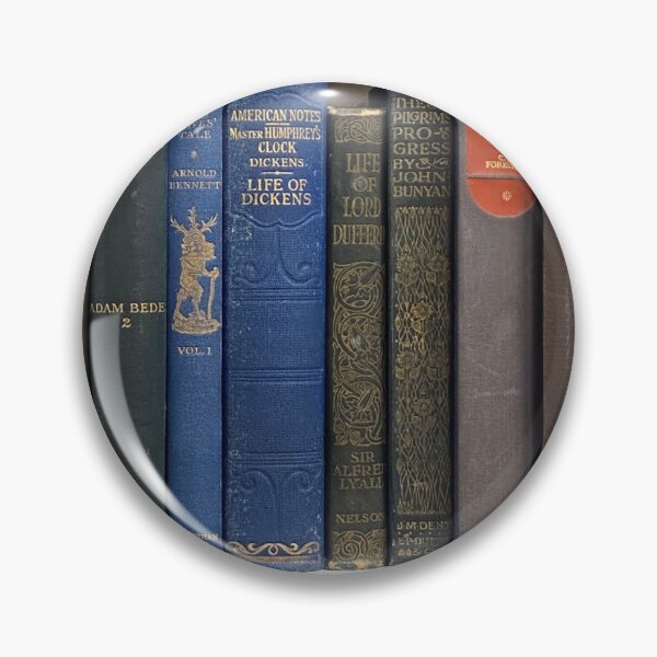 Item preview, Old Vintage Books on Bookcase designed and sold by sambarnesart.