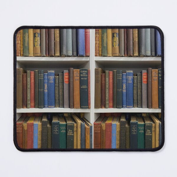 Item preview, Old Vintage Books on Bookcase designed and sold by sambarnesart.