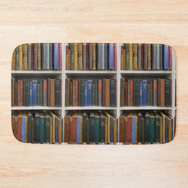 Item preview, Old Vintage Books on Bookcase designed and sold by sambarnesart.
