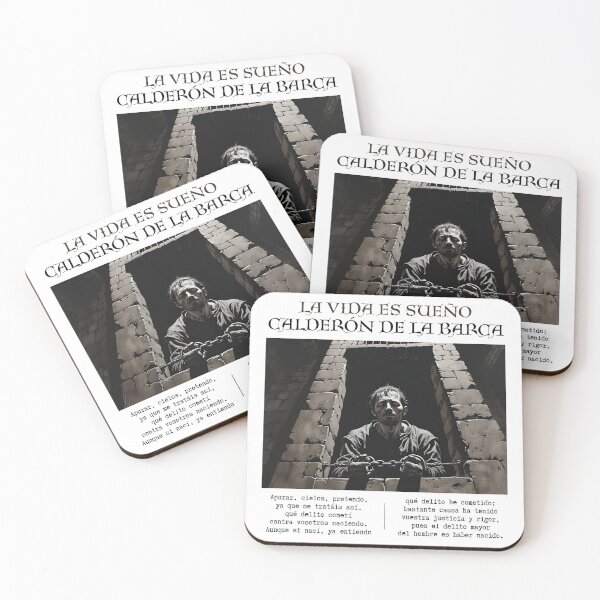Item preview, Quote from 'Life is a Dream' by Calderón de la Barca designed and sold by Filologica.