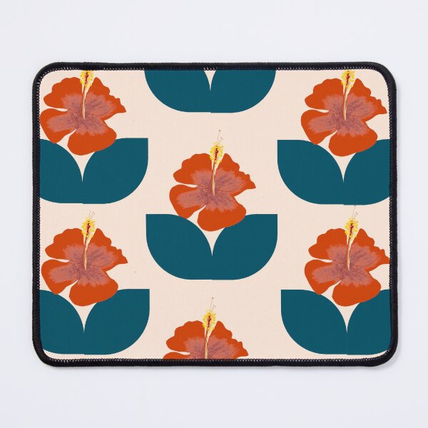 Item preview, Bauhaus Hibiscus designed and sold by Ginger Tea Studio.