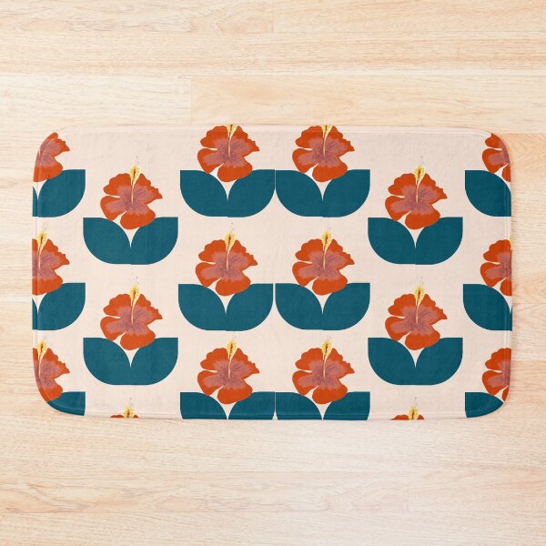 Item preview, Bauhaus Hibiscus designed and sold by Ginger Tea Studio.