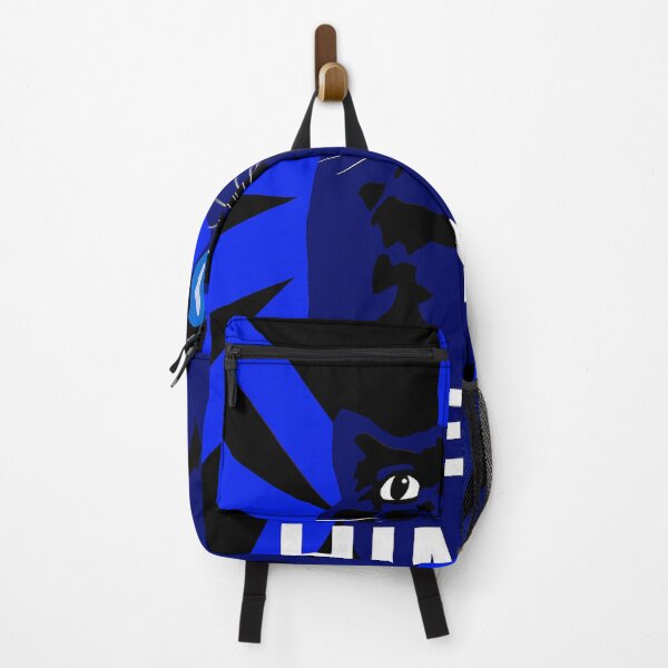 Item preview, OBEY HIM – Commanding Blue Cat Meme Poster Design designed and sold by Studio Reverie.